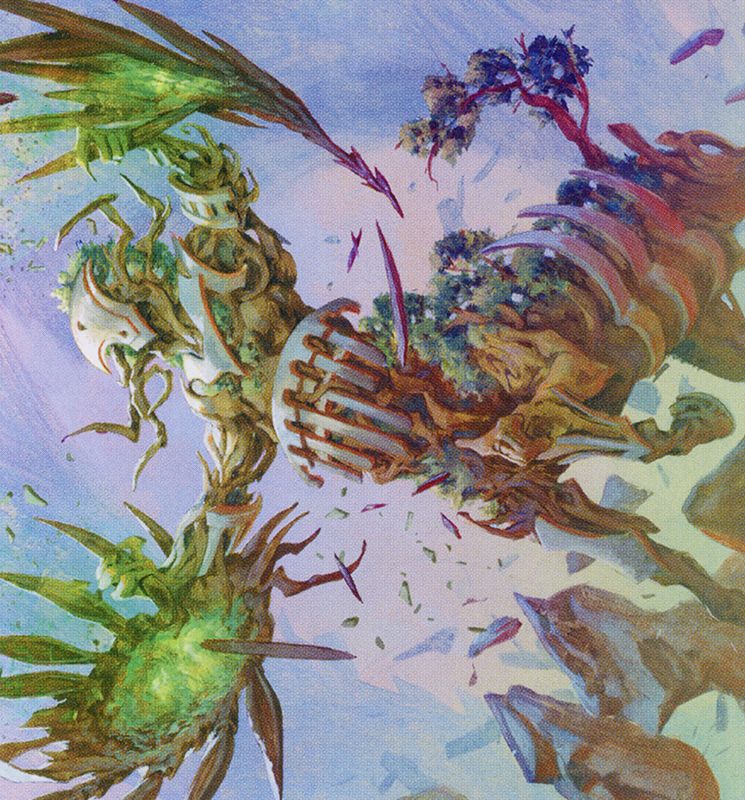 Botanical Brawler Art Card [March of the Machine Art Series]