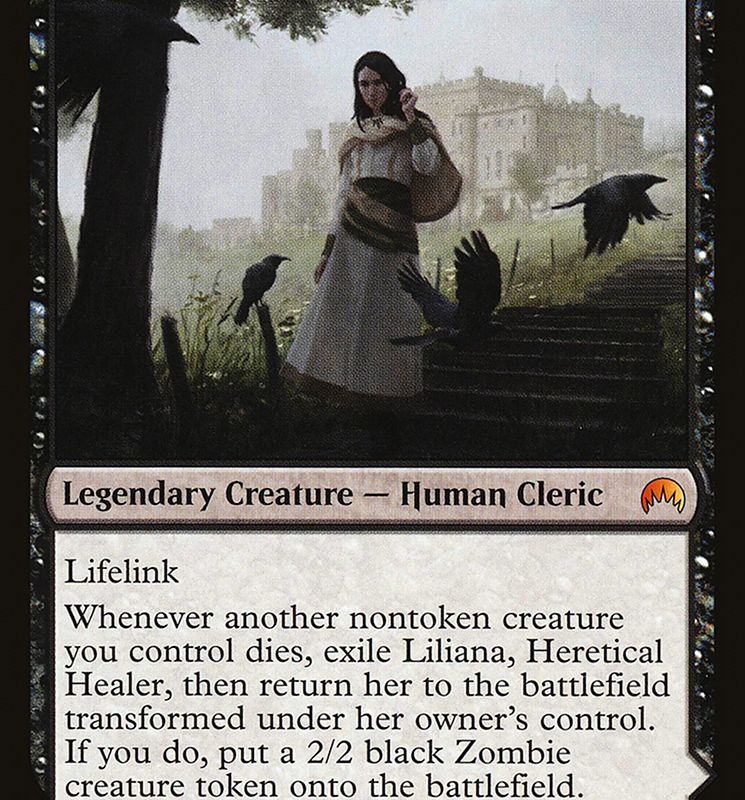 Liliana, Heretical Healer // Liliana, Defiant Necromancer [Secret Lair: From Cute to Brute]