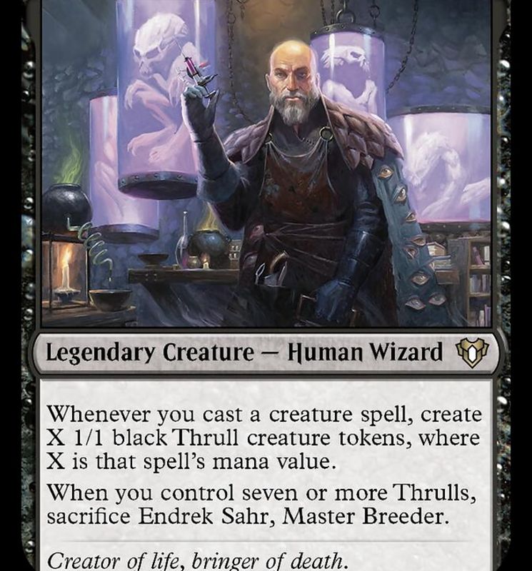 Endrek Sahr, Master Breeder [Commander Masters]