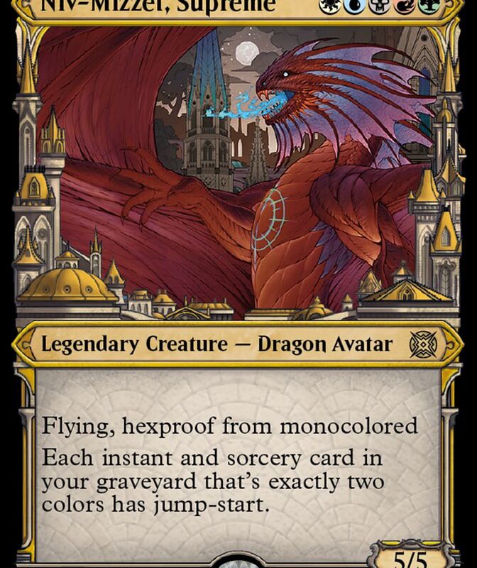 Niv-Mizzet, Supreme (Showcase) [March of the Machine: The Aftermath]