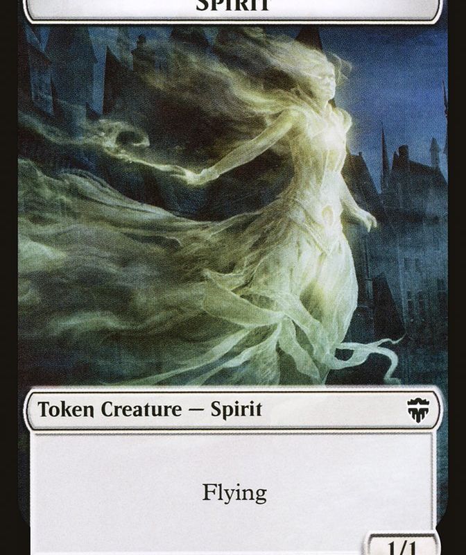 Copy (013) // Spirit Double-Sided Token [Commander Legends Tokens]