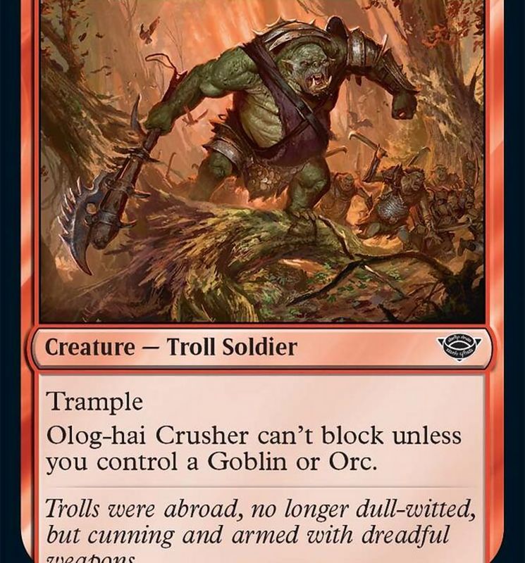 Olog-hai Crusher [The Lord of the Rings: Tales of Middle-Earth]