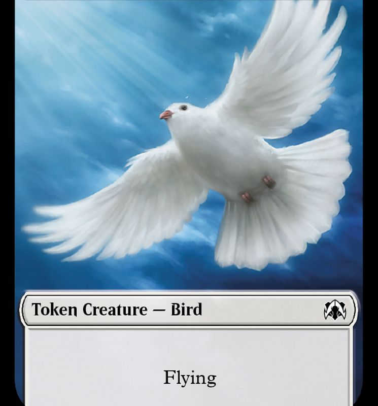 Bird // Kobolds of Kher Keep Double-Sided Token [March of the Machine Commander Tokens]