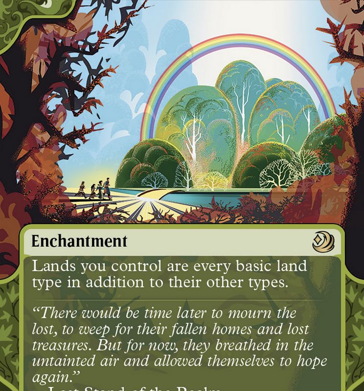 Prismatic Omen [Wilds of Eldraine: Enchanting Tales]