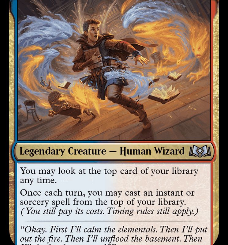 Johann, Apprentice Sorcerer [Wilds of Eldraine]