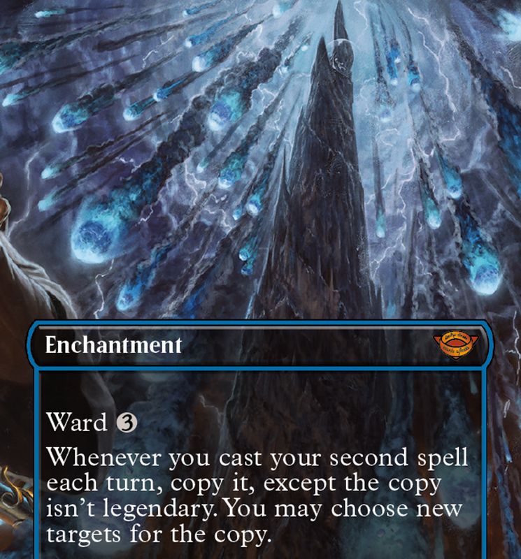 Storm of Saruman (Borderless Alternate Art) [The Lord of the Rings: Tales of Middle-Earth]