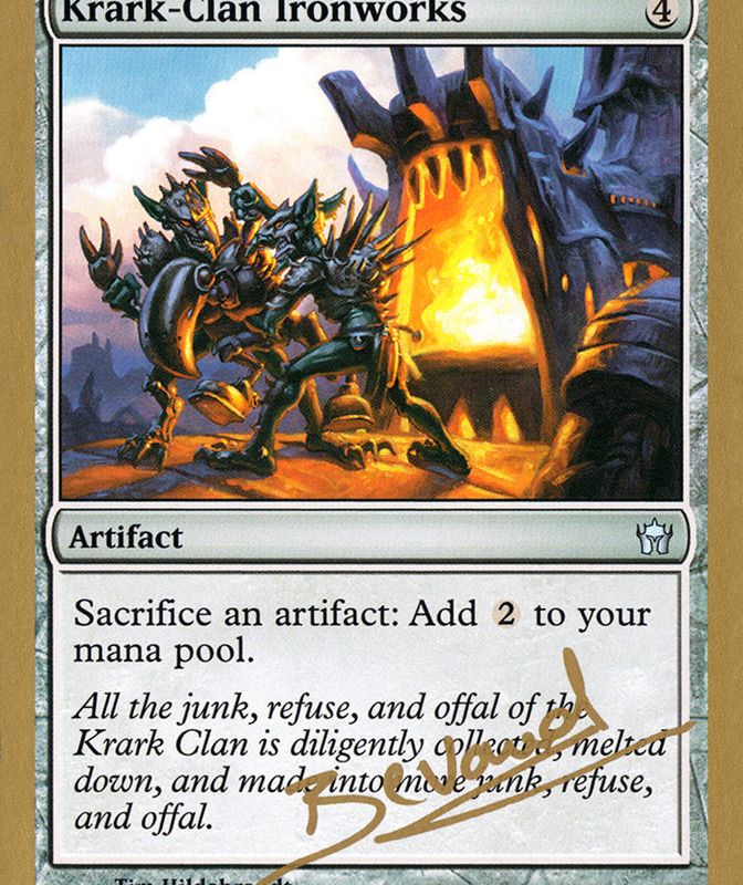 Krark-Clan Ironworks (Manuel Bevand) [World Championship Decks 2004]