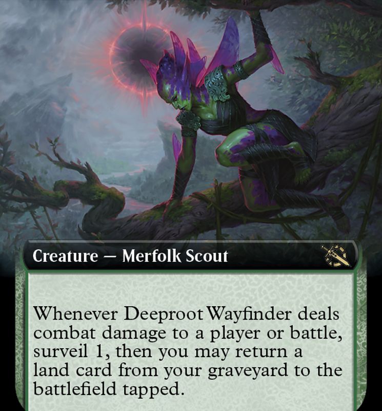 Deeproot Wayfinder (Extended Art) [March of the Machine]