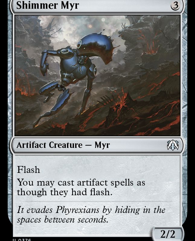 Shimmer Myr [March of the Machine Commander]