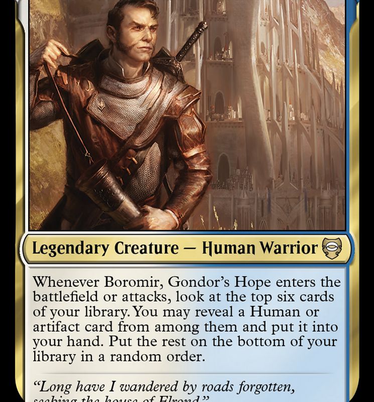 Boromir, Gondor's Hope [The Lord of the Rings: Tales of Middle-Earth Commander]