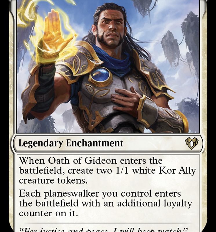 Oath of Gideon [Commander Masters]