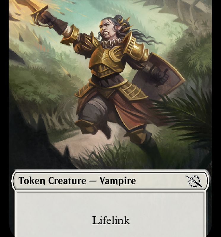 Treasure (20) // Vampire Double-Sided Token [March of the Machine Tokens]