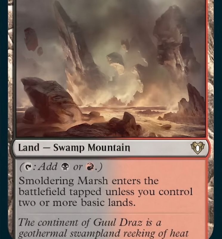 Smoldering Marsh [Commander Masters]
