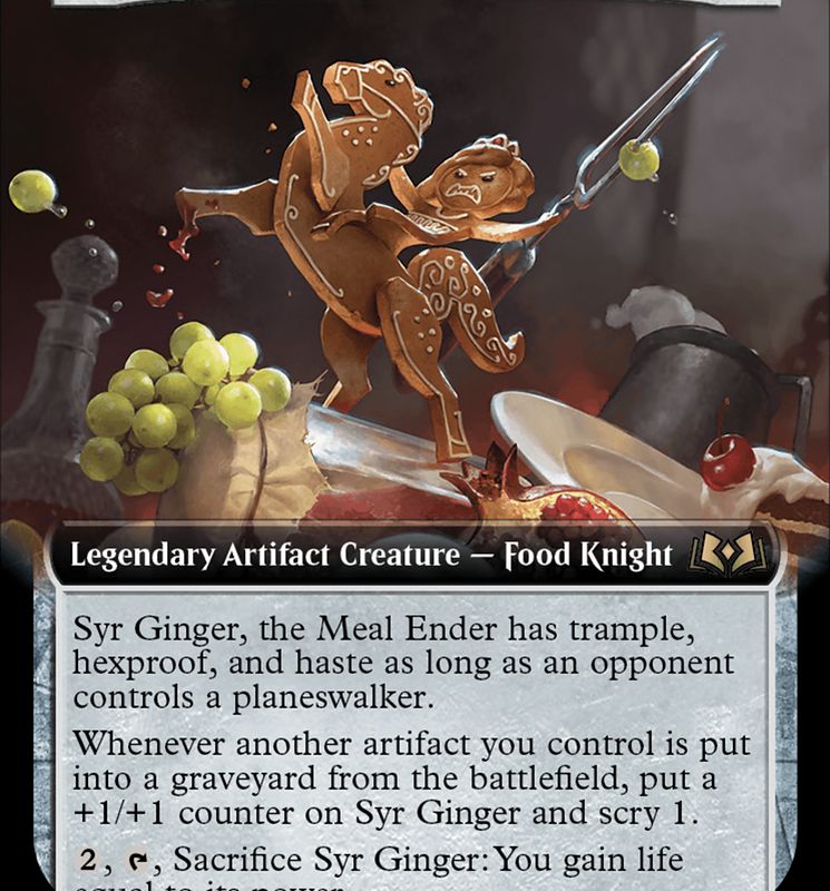 Syr Ginger, the Meal Ender (Extended Art) [Wilds of Eldraine]