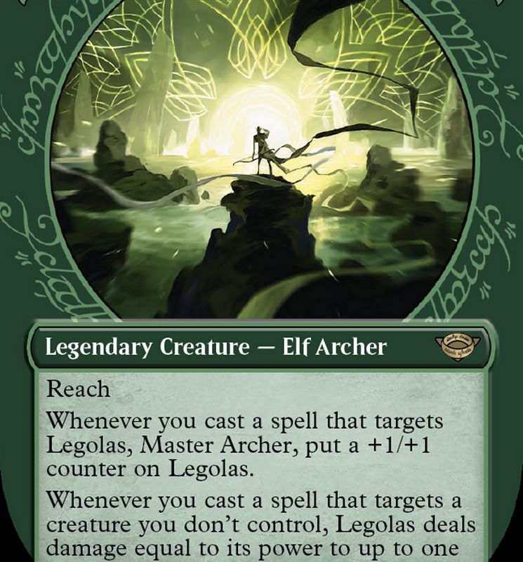 Legolas, Master Archer (Showcase Ring Frame) [The Lord of the Rings: Tales of Middle-Earth]