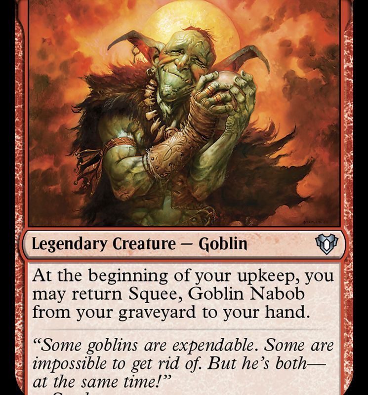 Squee, Goblin Nabob [Commander Masters]