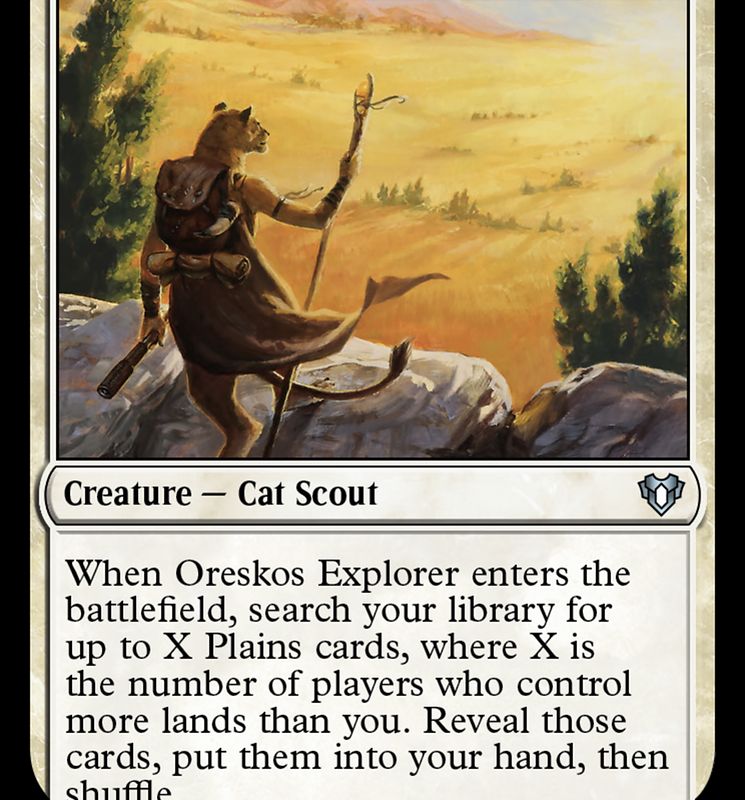 Oreskos Explorer [Commander Masters]