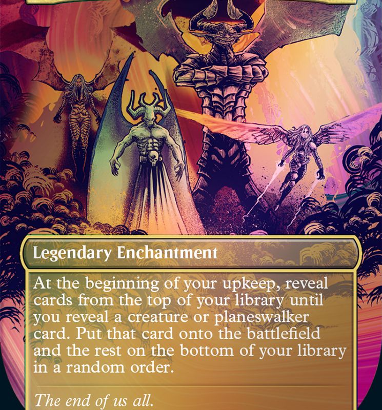 Esika, God of the Tree // The Prismatic Bridge (Borderless) [Secret Lair: From Cute to Brute]