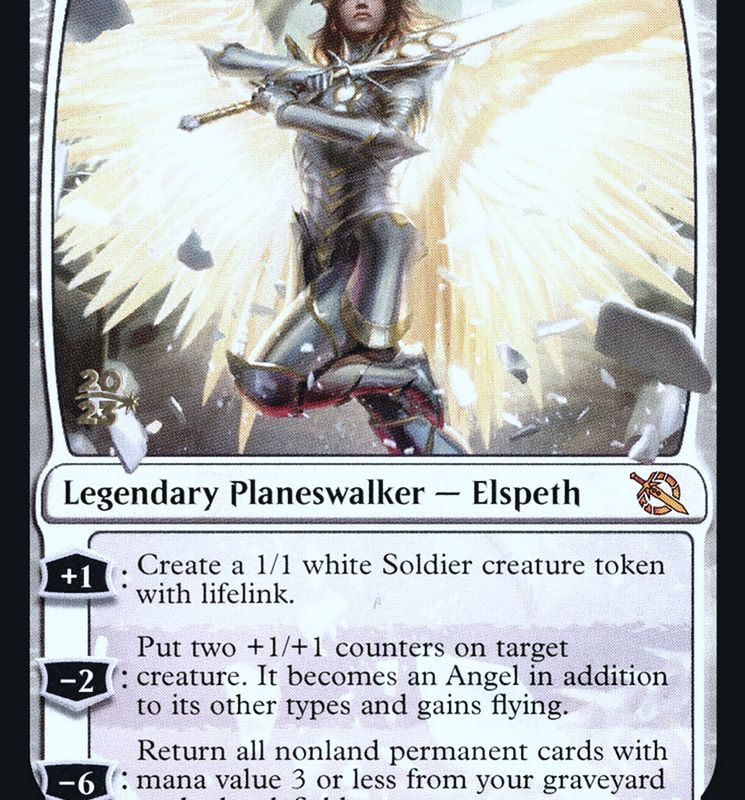 Archangel Elspeth [March of the Machine Prerelease Promos]