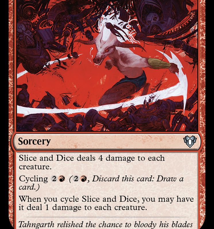 Slice and Dice [Commander Masters]