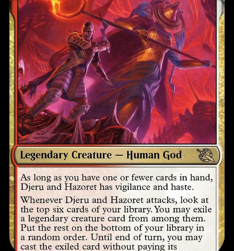Djeru and Hazoret [March of the Machine]