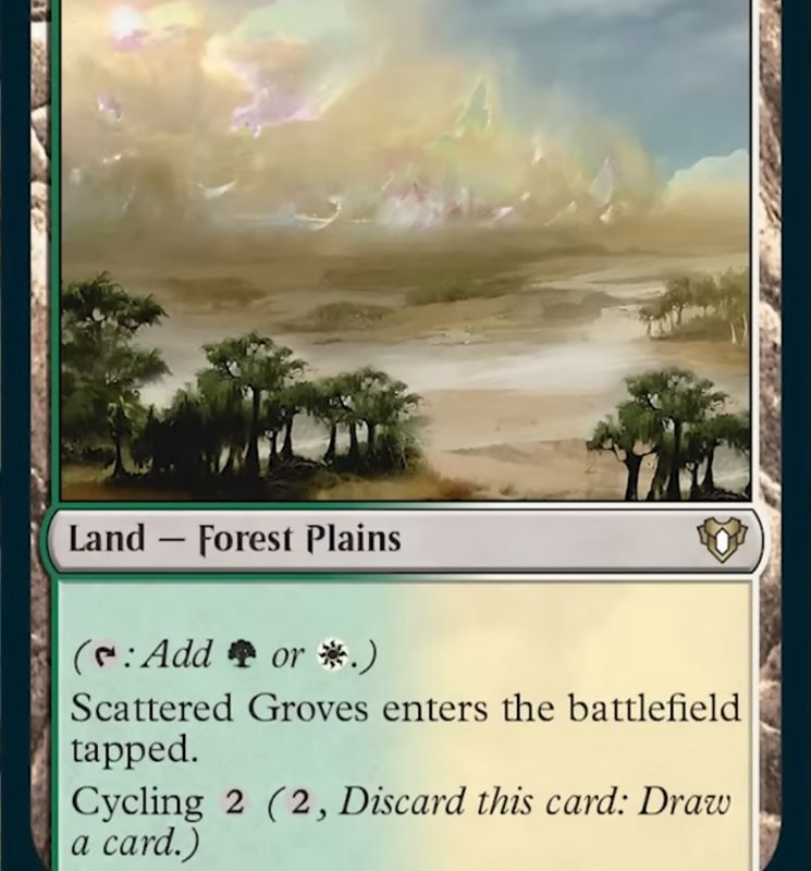 Scattered Groves [Commander Masters]