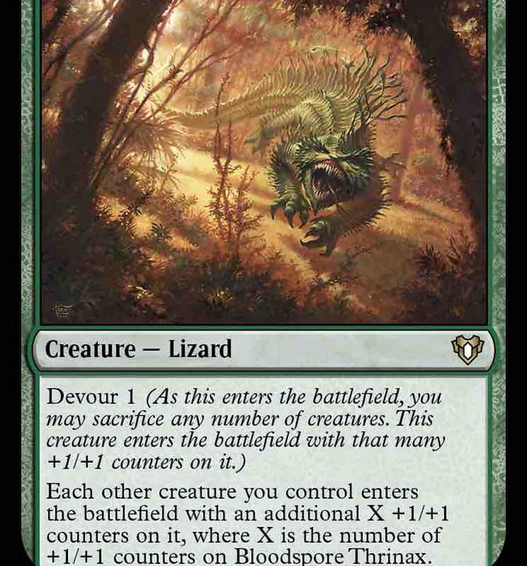 Bloodspore Thrinax [Commander Masters]