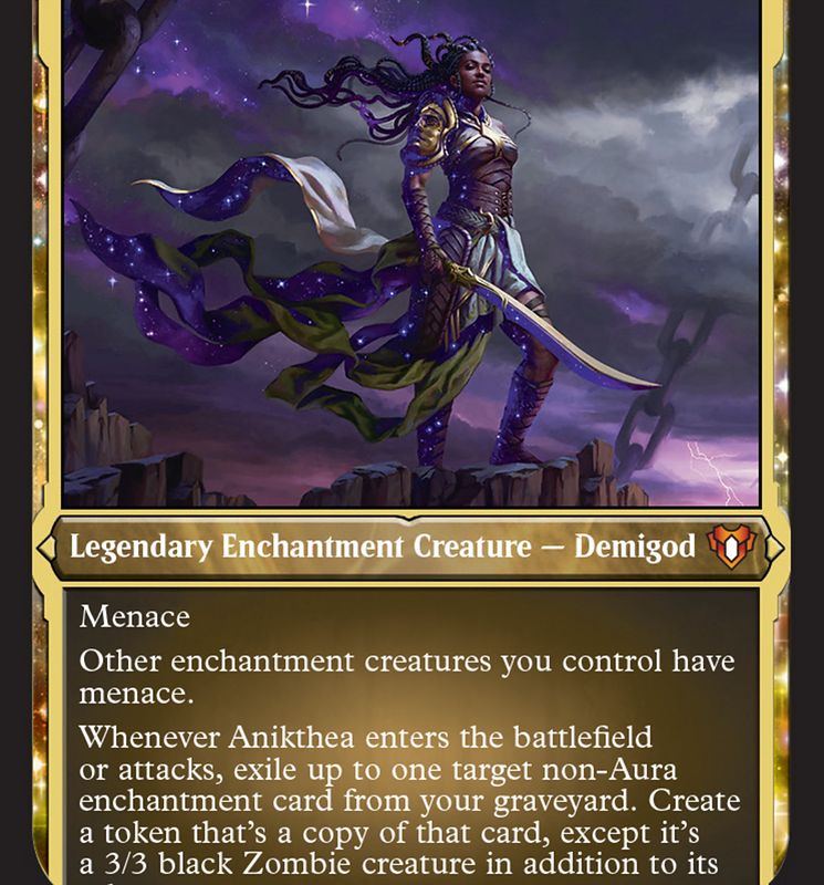 Anikthea, Hand of Erebos (Display Commander) (Foil Etched) [Commander Masters]