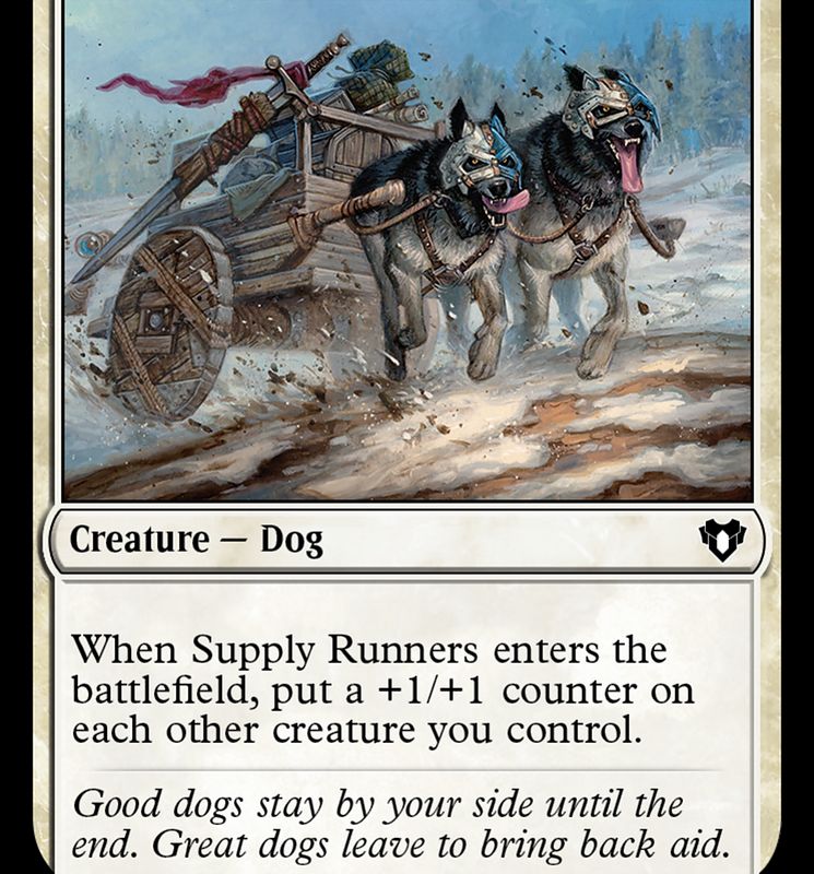 Supply Runners [Commander Masters]