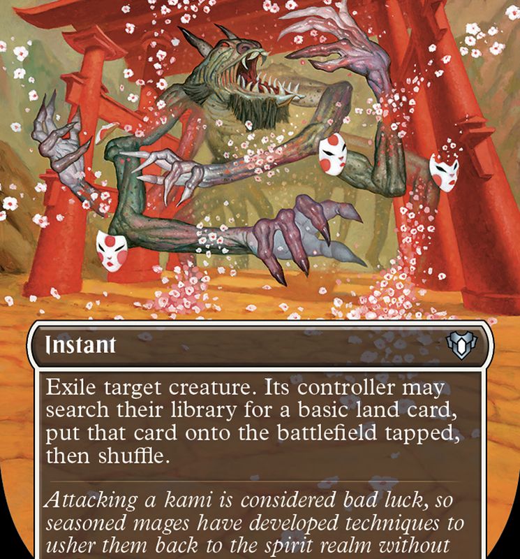 Path to Exile (Borderless Alternate Art) [Commander Masters]