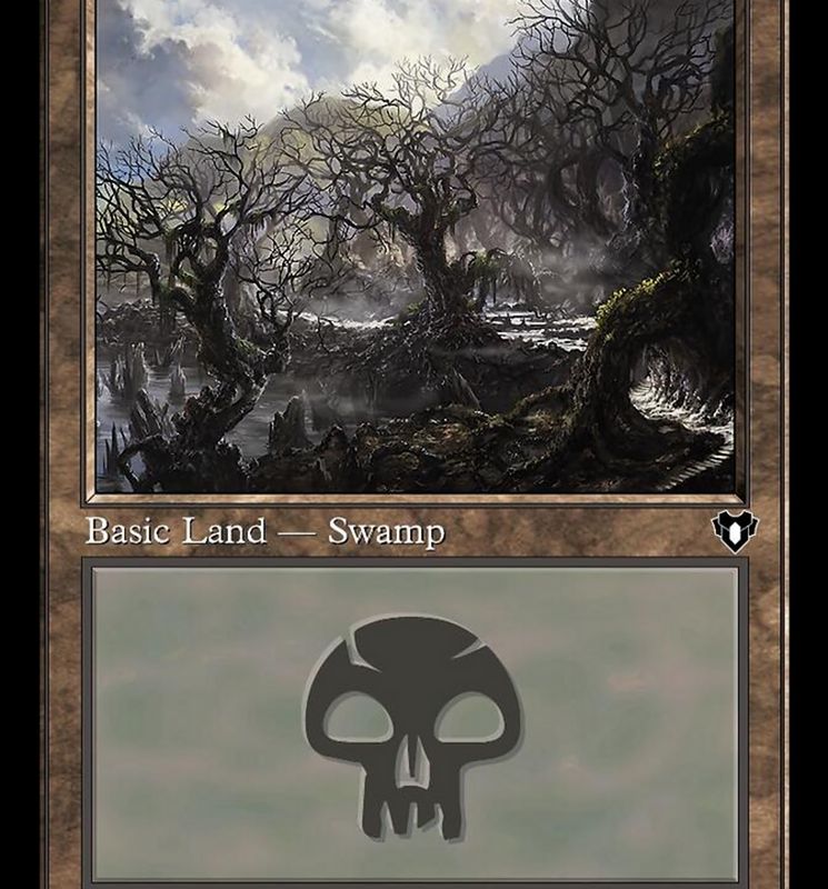 Swamp (443) (Retro) [Commander Masters]