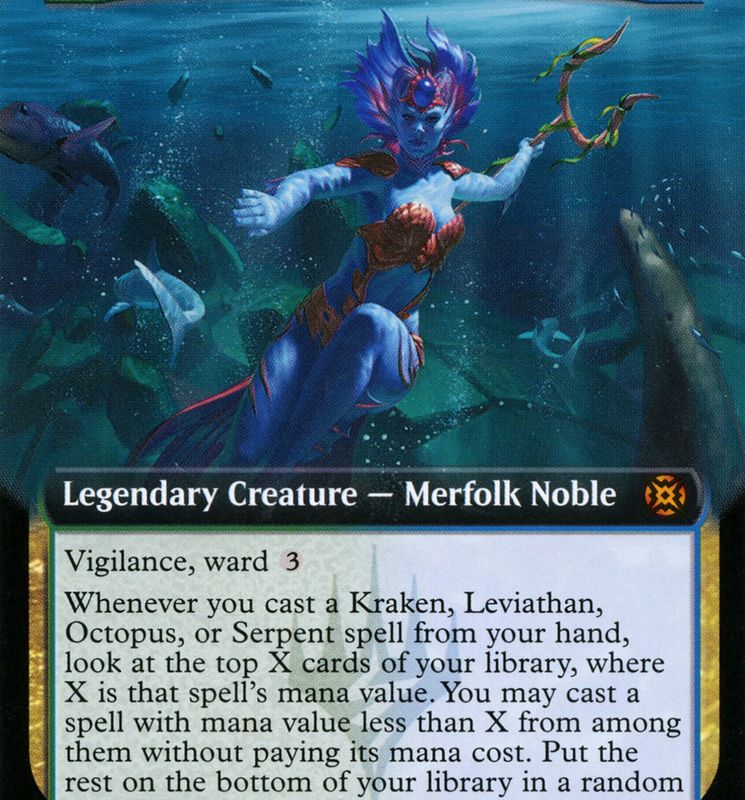 Kiora, Sovereign of the Deep (Extended Art) [March of the Machine: The Aftermath]