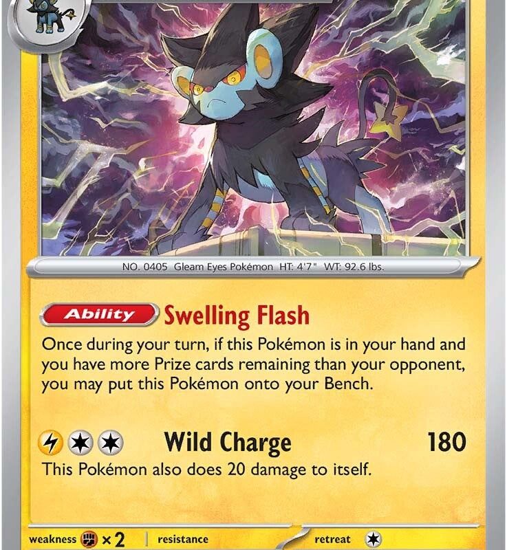 Luxray (071/193) [Scarlet & Violet: Paldea Evolved]