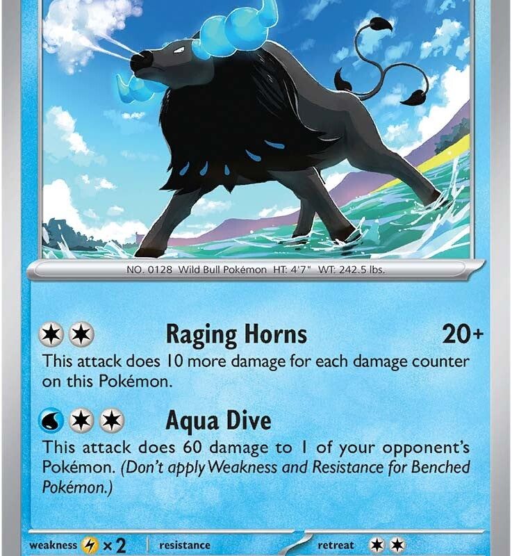 Paldean Tauros (041/193) [Scarlet & Violet: Paldea Evolved]