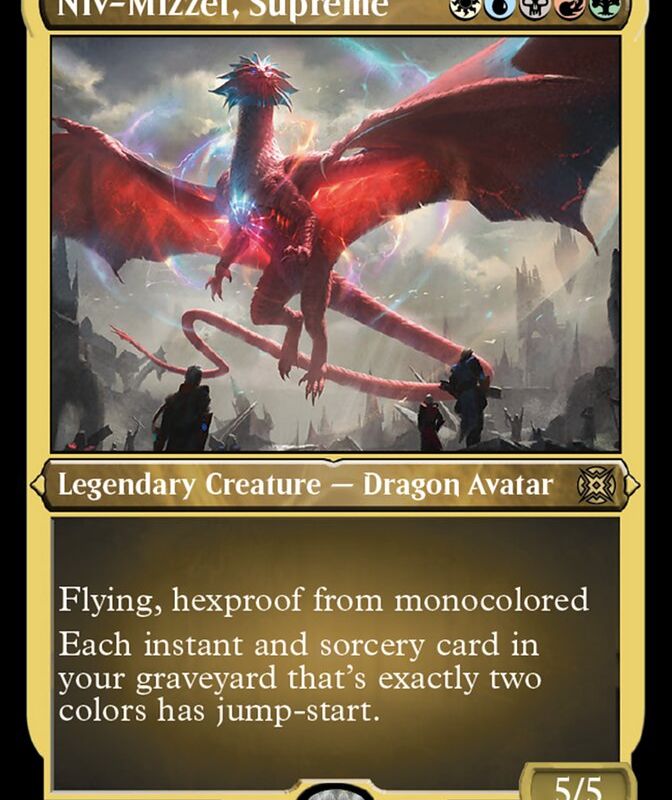 Niv-Mizzet, Supreme (Foil Etched) [March of the Machine: The Aftermath]