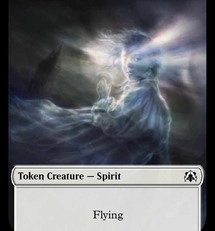 Spirt (9) // Treasure Double-Sided Token [March of the Machine Commander Tokens]