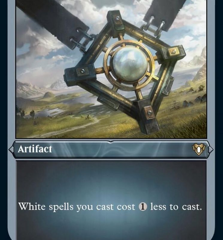 Pearl Medallion (Foil Etched) [Commander Masters]