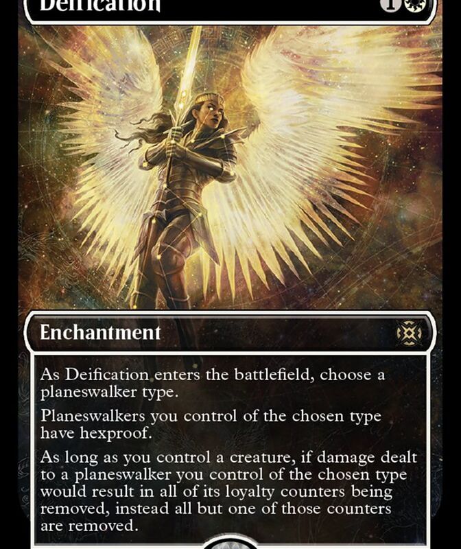 Deification (Showcase Halo Foil) [March of the Machine: The Aftermath]