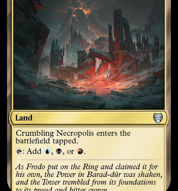 Crumbling Necropolis [The Lord of the Rings: Tales of Middle-Earth Commander]
