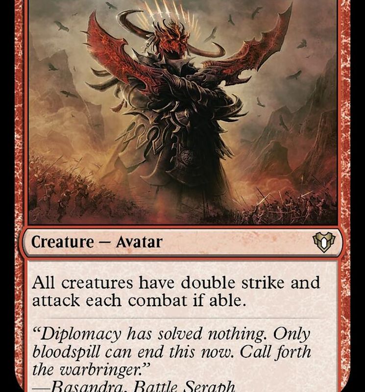 Avatar of Slaughter [Commander Masters]