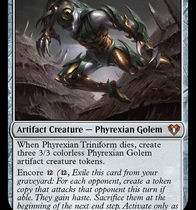 Phyrexian Triniform [Commander Masters]