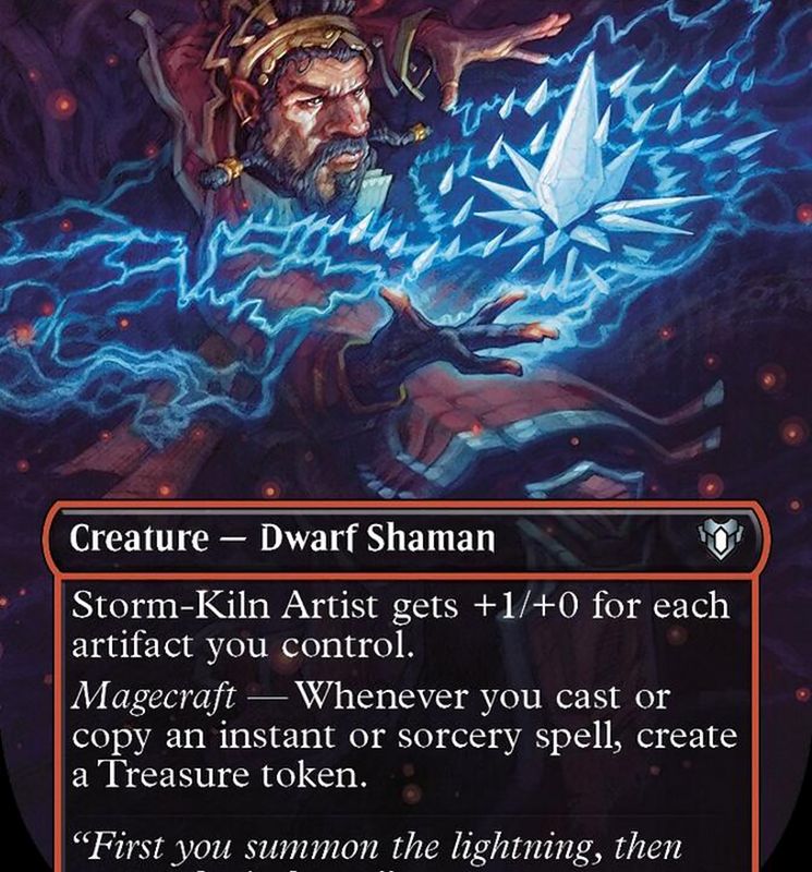 Storm-Kiln Artist (Borderless Alternate Art) [Commander Masters]