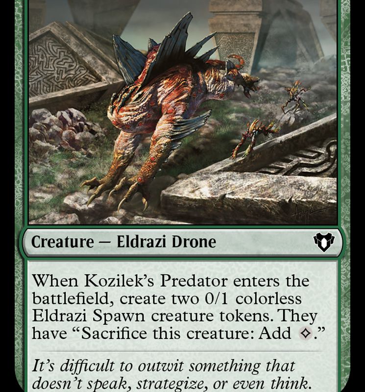Kozilek's Predator [Commander Masters]