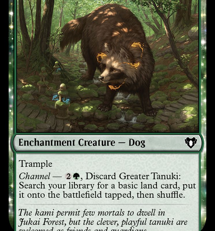 Greater Tanuki [Commander Masters]