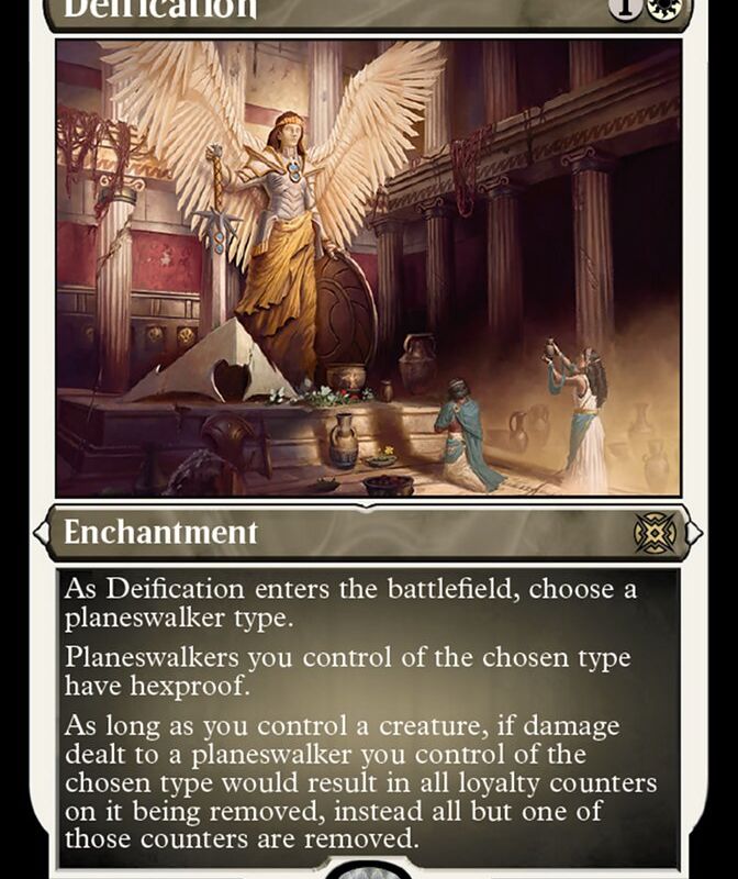 Deification (Foil Etched) [March of the Machine: The Aftermath]