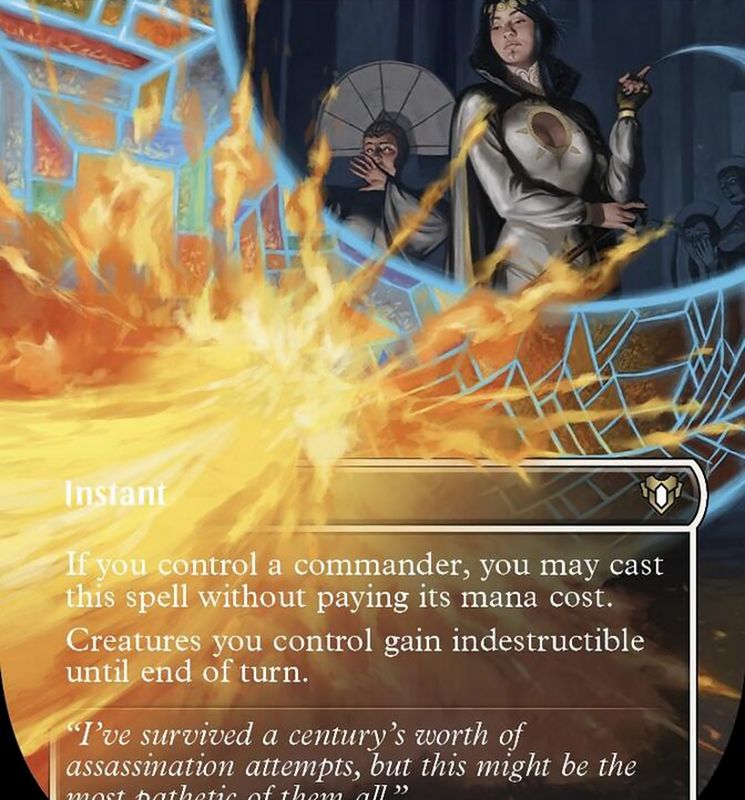 Flawless Maneuver (Borderless Alternate Art) [Commander Masters]