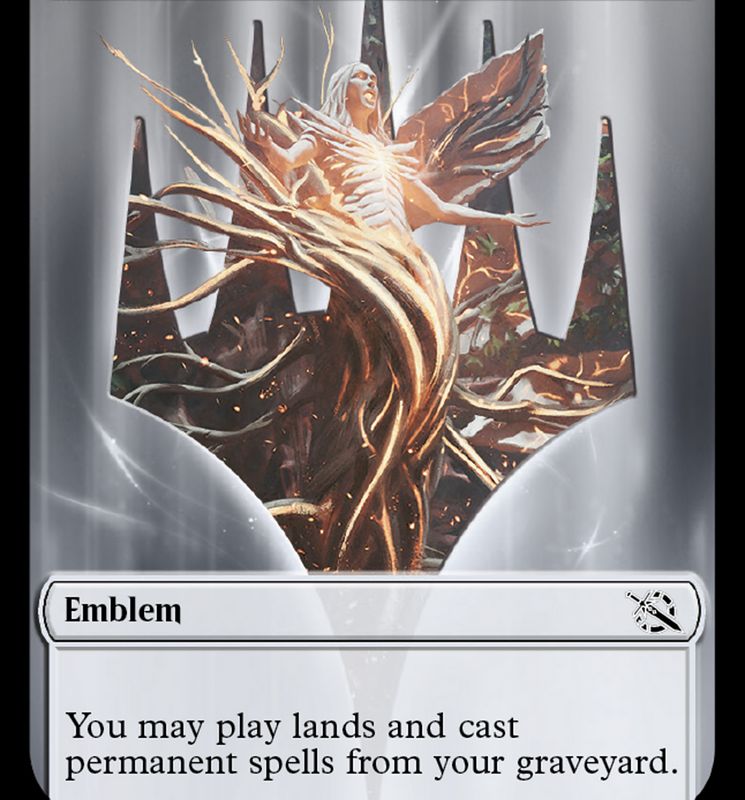 Wrenn and Realmbreaker Emblem [March of the Machine Tokens]