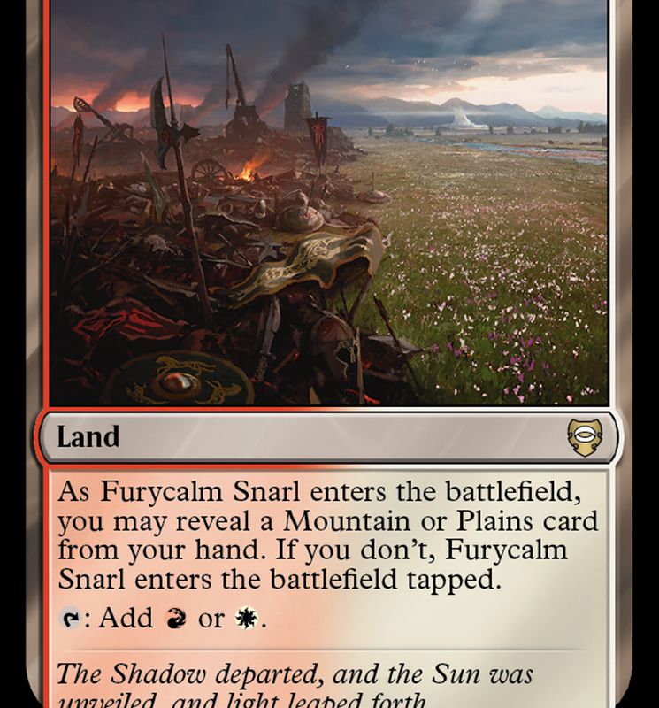 Furycalm Snarl [The Lord of the Rings: Tales of Middle-Earth Commander]