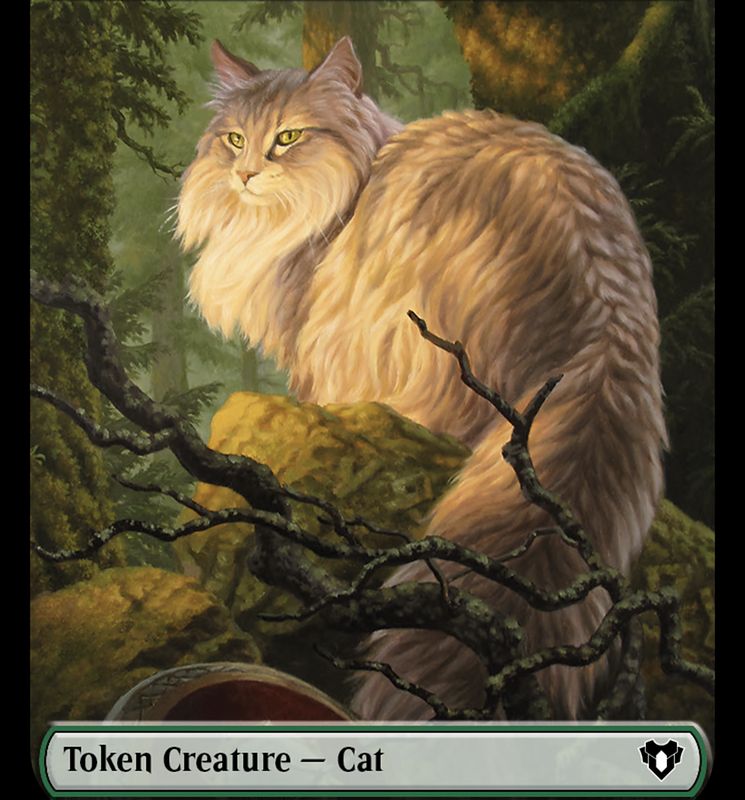 Cat Token (30) [Commander Masters Tokens]