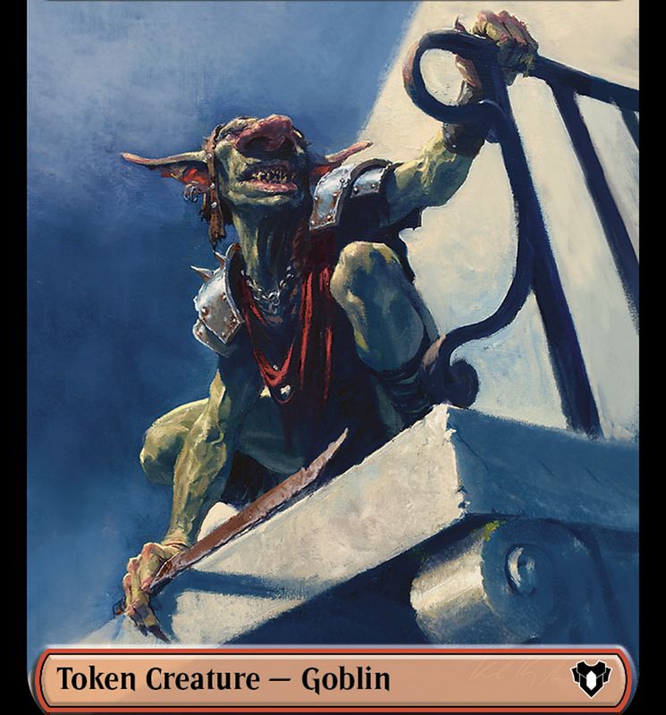 Goblin Token [Commander Masters Tokens]